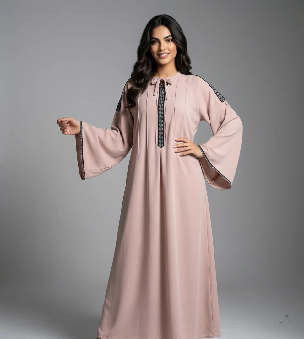 abaya-orientale-vas-e-femme-tissu-cr-pe-fluide-finition-raffin-e-849