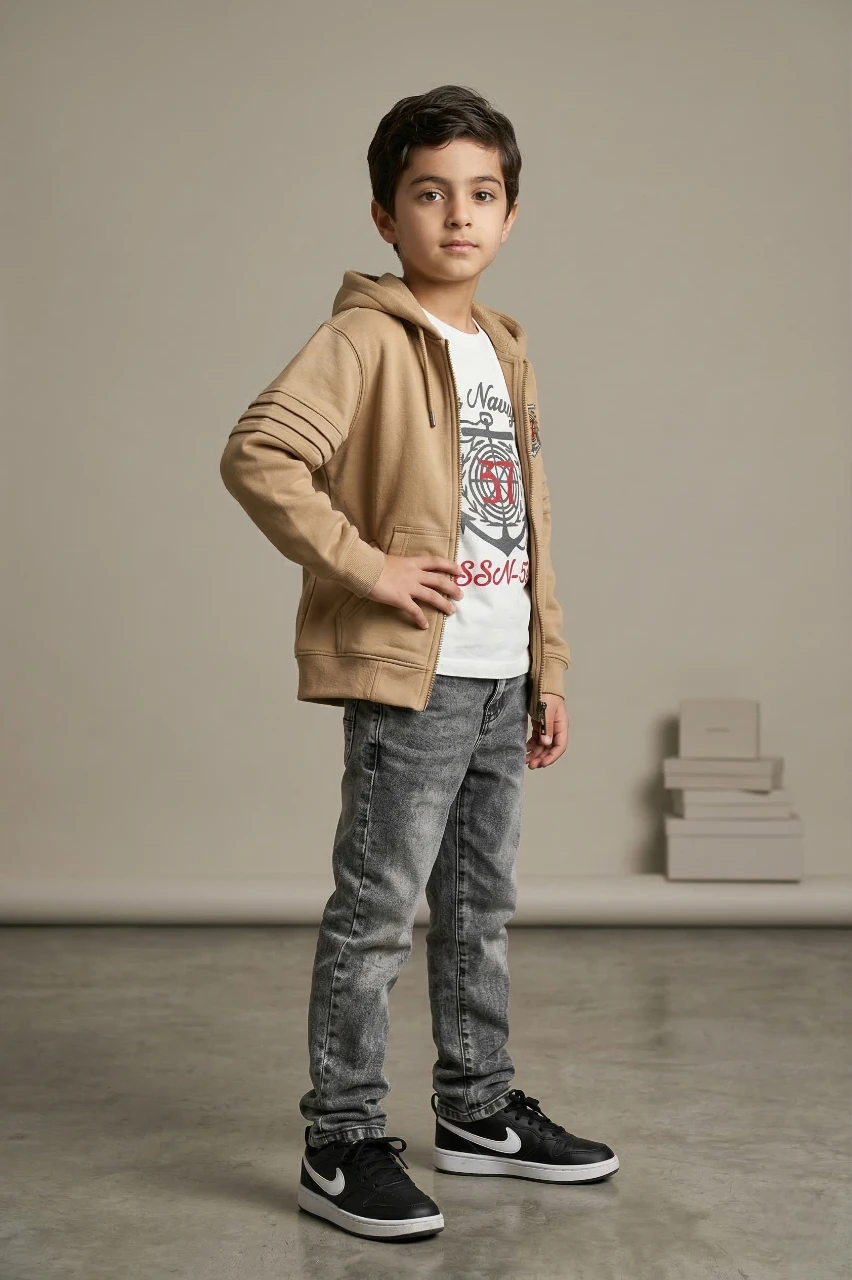 Ensemble Garçon 2 Pièces Élégant – Confort et Qualité pour Enfant